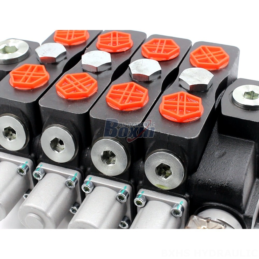 OEM Hydraulic Valve Solutions: Partner with Us for SD8-Electric unloading valve Manual 4 Spool Sectional Directional Valve detail image